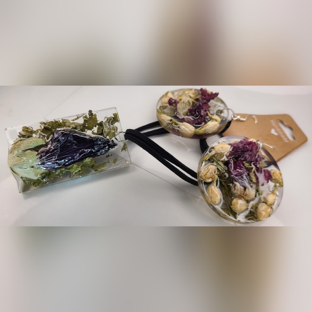 Violet Flower Set